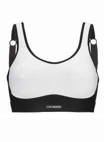 Courage Sports bra, Black/White